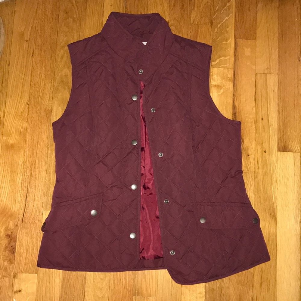 Maroon Vest